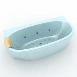 bath renesans aquaplus 3D Model Preview #a9aeb6e1