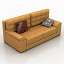3D "Mobel &amp; Zeit Livorno armchair sofa" - Interior Collection