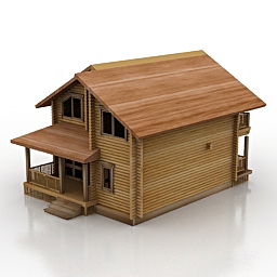 house wood 3D Model Preview #5baabf19