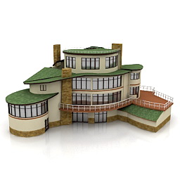 house hill 3D Model Preview #95c5549e