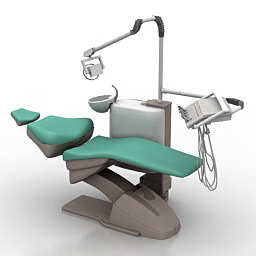 3D Dental chair preview
