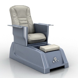3D Pedicure chair preview