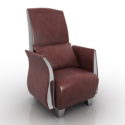 armchair iliom 3D Model Preview #fe9d39ec