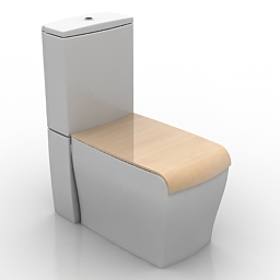 toilet bowl 3D Model Preview #bd9fccd9