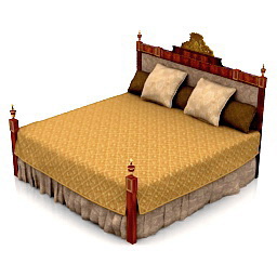 bed 3D Model Preview #fbd91033
