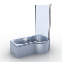 bath bettecora comfort bette 3D Model Preview #c86ef0d5