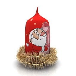 3D Candle preview