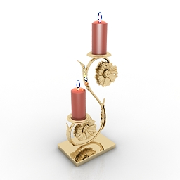 candlestick 3D Model Preview #eb64b95c