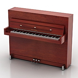 piano schimmel 116 modern 3D Model Preview #a05da4f4