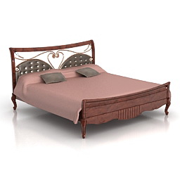 bed marie claire 3D Model Preview #91452801