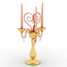 candlestick 3D Model Preview #9965ab80