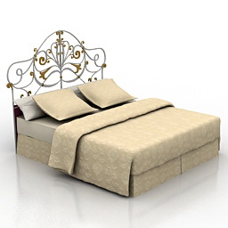 bed 3D Model Preview #500f8686