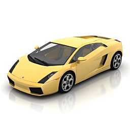 car lamborghini gallardo 2005 3D Model Preview #faf96425