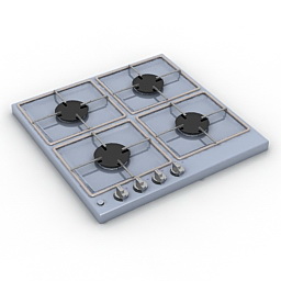 gas stove 3D Model Preview #0338cfb2