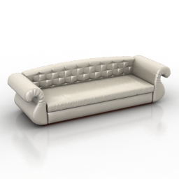 sofa ego zeroventiquattro giott 3D Model Preview #1aeedffe