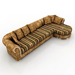 sofa 3D Model Preview #b8fafa05