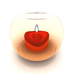 candle 3D Model Preview #b6c7ef78