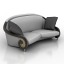 3D "Sofa and armchair FLO" - Interior Collection