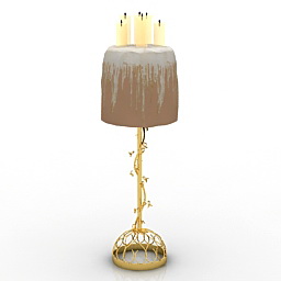 candlestick 3D Model Preview #36d00b73