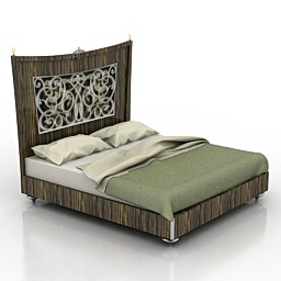 bed 3D Model Preview #09736239