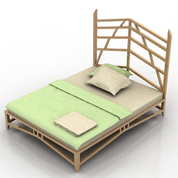 bed 3D Model Preview #37e717df