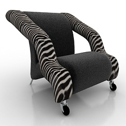 armchair formitalia bambi 3D Model Preview #27a7c95e