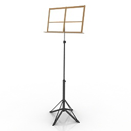 lectern for the music 3D Model Preview #23920980