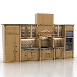 kitchen 3D Model Preview #486ba874