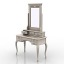 3D "Cavio Franchesco Locker mirror" - Interior Collection