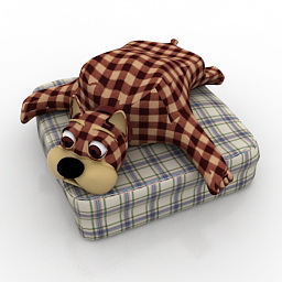pillow 3D Model Preview #3dab8336