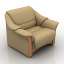 3D "Ekornes Oslo Pegasus Sofa armchair table" - Interior Collection