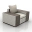 3D "D`LineStyle Lira Sofa &amp; Armchair" - Interior Collection