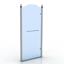 door for shower 2 3D Model Preview #dbfe16b4