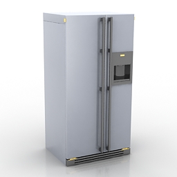 refrigerator - 3D Model Preview #e3b0c1b7