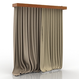 curtain 3D Model Preview #21f31d18