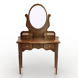 dressing table 3D Model Preview #eb2bf7bd