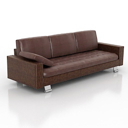 sofa alberta salotti forever 3D Model Preview #a73d7657
