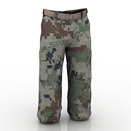 pants - 3D Model Preview #a1829cda