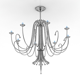3D Chandelier preview