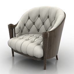 armchair 3D Model Preview #4d9d9c92