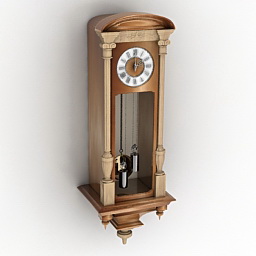 clock 3D Model Preview #052490ee