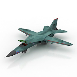 airplane f111 3D Model Preview #879b9faf