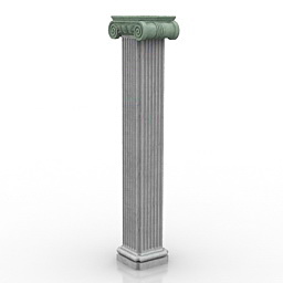 column 2 3D Model Preview #00f53ded