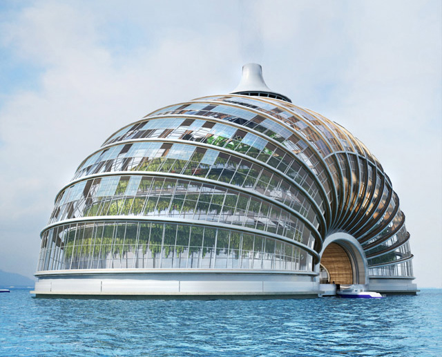 Remistudio’s massive floating ark - hotel