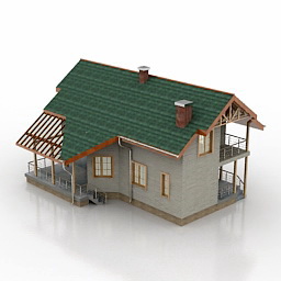 house 3D Model Preview #4e294c15