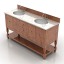 3D "Potterybarn chest sink" - Interior Collection