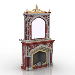 fireplace 3D Model Preview #3abc79da