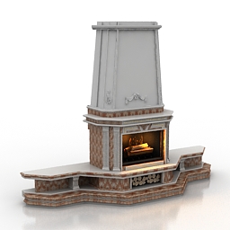 fireplace 3D Model Preview #df2091e0