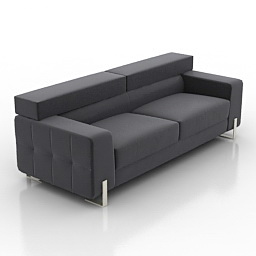 sofa luis silva ancora 3D Model Preview #f9e4787b