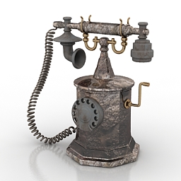 phone old 3D Model Preview #4631b3c7